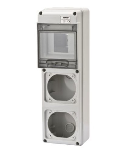 Quadro Q-DIN 5 Moduli 2 Flange iec 309 16A IP44/67 - GEWISS GW68018N
