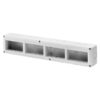 Contenitore Per Apparecchi System Protetto 16 Posti Moduli 4x4 Grigio Ral 7035 IP40 - GEWISS GW27008