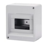 Centralino Protetto Senza Porta Pareti con centrini di foratura predisposto per alloggiamento morsettiere IP40 6 Moduli - GEWISS GW40024