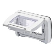 Placca Stagna Autoportante 3 Posti, Grigio RAL 7035 System - GEWISS GW22453
