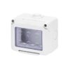 Contenitore per apparecchi System, Stagno, 3 Posti, Grigio RAL 7035 IP55 - GEWISS GW27043