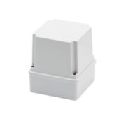Cassetta Derivazione con coperchio alto a vite, IP56, Dimensioni interne 120x80x120, Pareti lisce, Grigio RAL 7035 - GEWISS GW44215