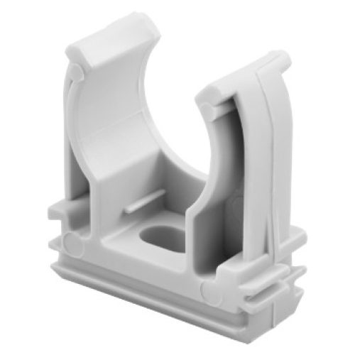 Supporto A Scatto In Polimero Antiurto Tubo Diametro 40Mm Grigio Ral 7035 - GEWISS GW50628