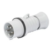Spina Mobile Diritta IP44/54 3P+T 16A 480-500V, Nero, 7H - GEWISS GW60010
