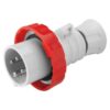 Spina Mobile Diritta IP66/67/68/69 3P+T 16A 380-415V Rosso, 6H - GEWISS GW60030