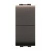 Doppio Pulsante Generico Mylife 10A - ELETTROCANALI ECL4023