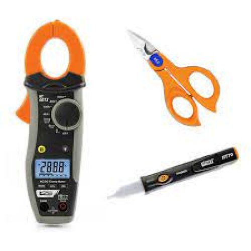 Pinza Amperometrica AC/DC 400A con misura di temperatura con sonda K, HT4013 - HT ITALIA HA004013