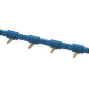 Ponticello a pettine Poli 8 Blu - FINDER 095.18