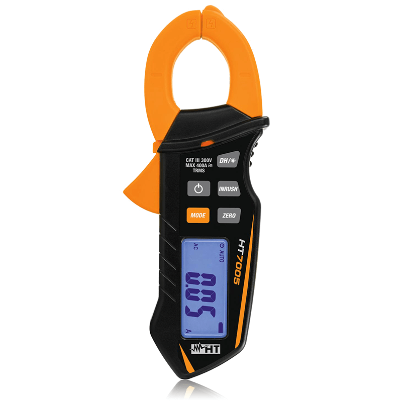 Pinza Amperometrica Tascabile per corrente AC/DC TRMS fino a 400A, HT7005 - HT ITALIA HP007005