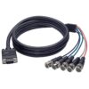 Cavo 15 Poli Svga Maschio A 5 Spine Bnc - ELCART 421117200