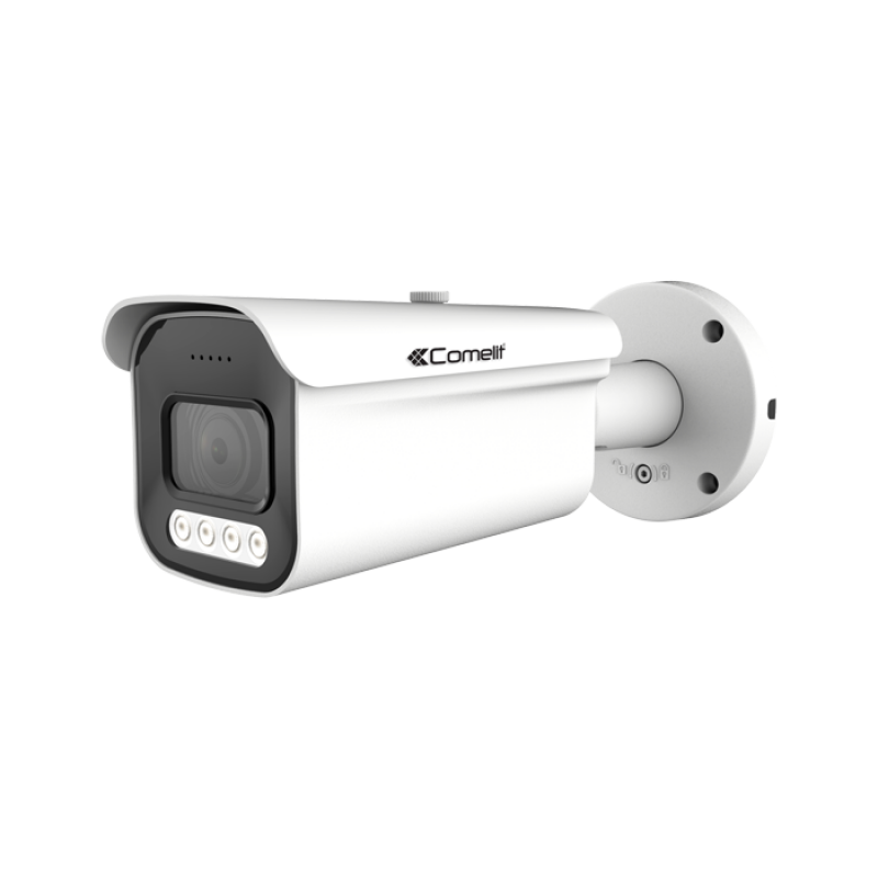 Telecamera IP Bullet, Risoluzione 5 Mp@30fps, Ottica motorizzata varifocal da 2.7÷13.5 mm, IR con portata 40mt - COMELIT IPBCAMS05ZB