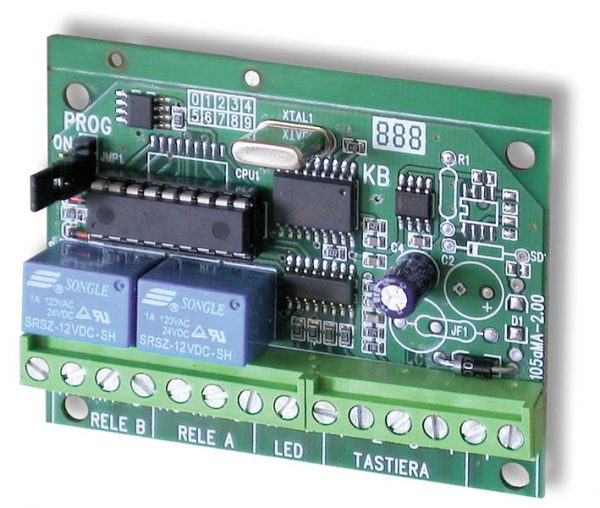 Scheda di controllo supplementare per tastiera elettronica KBS - HILTRON KB