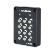 Tastiera Elettronica Numerica 12 Tasti Collegamento 4 fili 2 Led in alluminio - HILTRON KBC