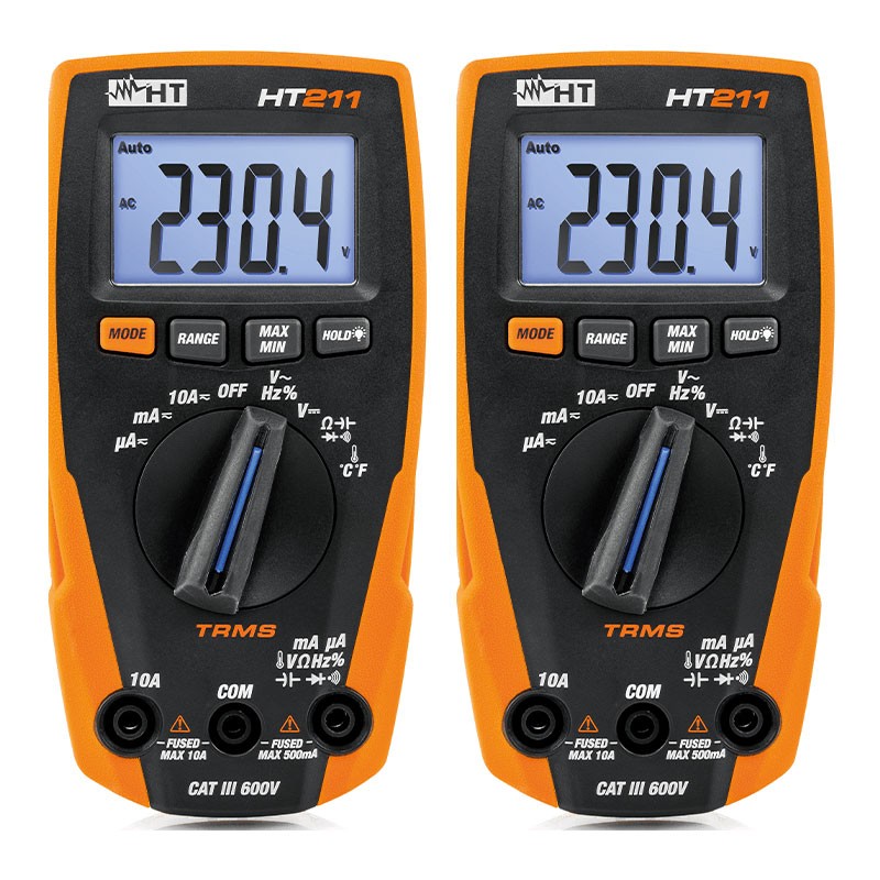 Kit Voltkit con 2 Multimetri HT211 - HT ITALIA HAVOLTKT