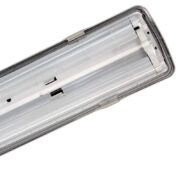 Plafoniera Stagna Per Led PL 2X18W IP65 Senza Tubi - BEGHELLI 72001ST