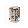 Relè Industriale Terminali Faston Bobina 24V AC 2 Contatti 10A - FINDER 553280240054