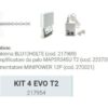 Kit 4 Evo T2 Blu10hd+Map2r345u+Minipo - FRACARRO 217954