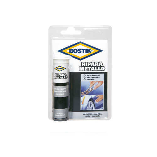 Stucco Bicomponente Ripara Metallo Blister 56gr - UHU BOSTIK D2495