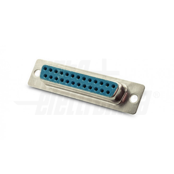 Prese Vaschetta serie D a saldare 25 poli - ALPHA ELETTRONICA 63-025