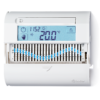 Cronotermostato Touchscreen bianco con programmazione da smartphone NFC - FINDER 1C5182300001