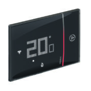 Termostato connesso Smarther 2 with Netatmo nero, Google, Amazon Alexa e Apple Home Kit - BTICINO XG8002