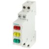 Segnalatore a semaforo 3x LED, 230 V rosso/giallo/verde - SIEMENS 5TE5803