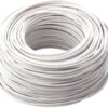 Cavo Elettrico 2,5 mm, FS17, Unipolare Isolante, Impianti Elettrici, Case, Imprese Edili, 450/750 V, 1 x 2,5 mm, Bianco (100 METRI) - ICEL C0007507102