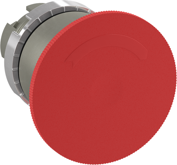 Pulsante Fungo Rosso 40Mm Sblocco Rotazione - ABB P9MER4RN