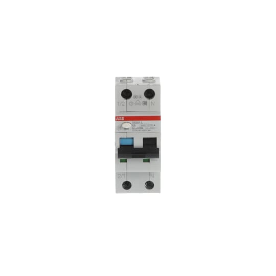 Interruttore Magnetotermico Differenziale 4,5KA 1P+N Tipo A C6 30MA - ABB DS201LC6A30
