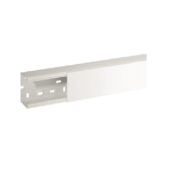 TA-N 80x60 W Canalina porta apparecchi e porta cavi, Bianco (2 METRI) - BOCCHIOTTI B01858