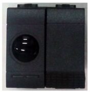 Living International Ricevitore IR 1 canale uscita relay 6A , 2 Moduli - BTICINO L4425