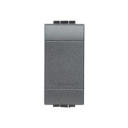 Living International Falso Polo 1 modulo, Antracite - BTICINO L4950