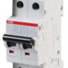 Interruttore Magnetotermico 10A 2P 6ka S202 C10 - ABB S465700