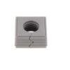 Elemento di tenuta, Cabtite (sistema di ingresso cavi), TPE, grigio chiaro, altezza: 20,3 mm, larghezza: 20,3 mm, profondità: 17,7 mm - WEIDMULLER 2584610000