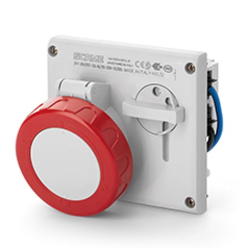 Presa Incasso Omnia 3P+T 32A6H Ip67 - SCAME 405.3286