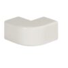 AEM 15x17 W Angolo Esterno per minicanali TMC/TMU, Bianco - BOCCHIOTTI B03151