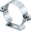 Staffa Con Foro Allungato, 39-48mm, Elettrozincato, DIN 50961 - OBO BETTERMANN 1361481