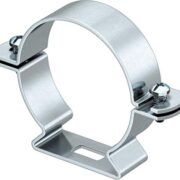 Staffa Con Foro Allungato, 39-48mm, Elettrozincato, DIN 50961 - OBO BETTERMANN 1361481