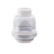 Raccordo Girevole Diritto IP54 GrigioRAL 7035 Diametro Guaina 16 mm (25 PEZZI) - GEWISS 25PZ-DX54216