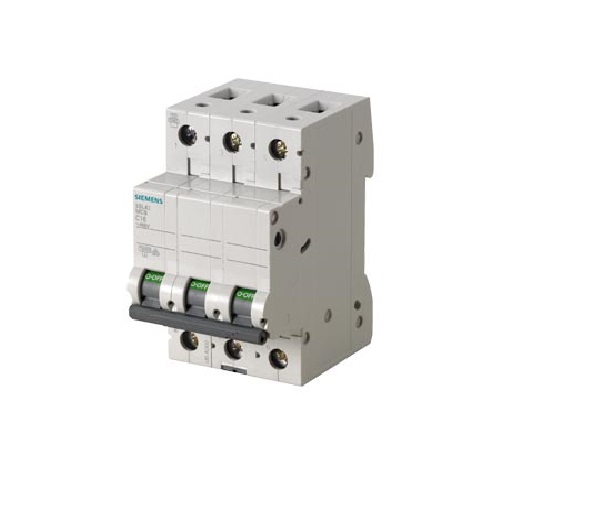 Interruttore Magnetotermico 400 V 10 kA, 3 poli, B, 10 A - SIEMENS 5SL43106