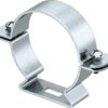 Staffa Con Foro Allungato, 30-38mm, Elettrozincato, DIN 50961 - OBO BETTERMANN 1361384
