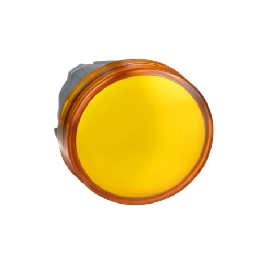 Testa Lampada Spia Ø22 gemma liscia arancione, per LED universale - SCHNEIDER ZB4BV053
