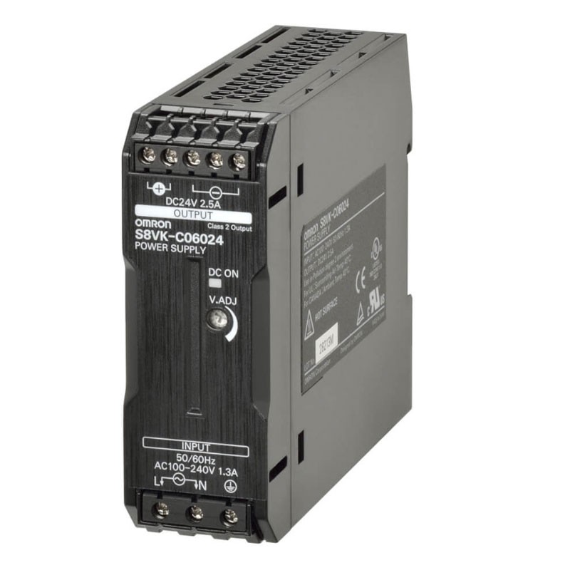 Alimentatore Switching Omron 24DC 2,5A 60W LITE - OMRON S8VKC06024