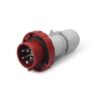 Spina Mobile 63A 3P+T 6h 380-415V 50Hz 60Hz Morsetti a mantello - SCAME 218.6336