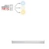 Reglette LED 5W Tricolor - STONE 1506/BNC