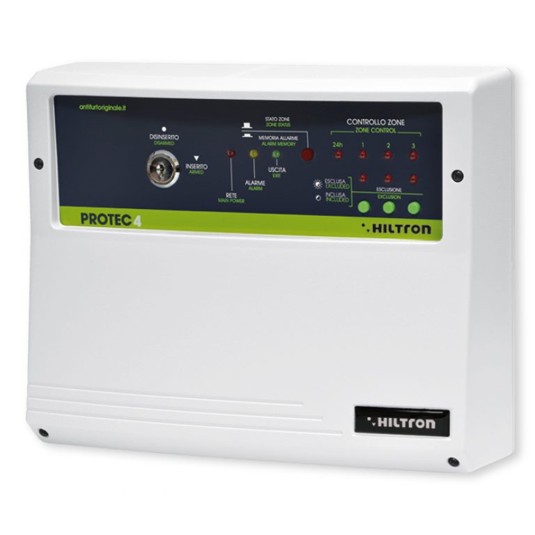 Centrale Antifurto 4 Zone 24H - HILTRON PROTEC4