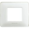 Matix Placca 2 Moduli, Ghiaccio, in tecnopolimero - BTICINO AM4802CBN