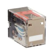 Relè Monostabile, 5A DPDT, Montaggio Plug In tipo di terminale ad innesto 4 poli 12V cc - OMRON MY4N12DCS-114039