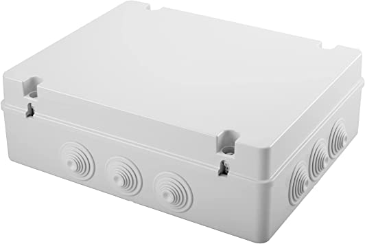 Cassetta Di Derivazione Con Coperchio Basso A Vite Ip44 Dimensioni Interne 380x300x120 Pareti Con Passacavi - GEWISS GW44010