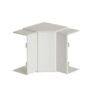 NIAV 80x40 W Angolo interno per canali linee TA-N/TA-EN/TA-GN, Bianco - BOCCHIOTTI B02461